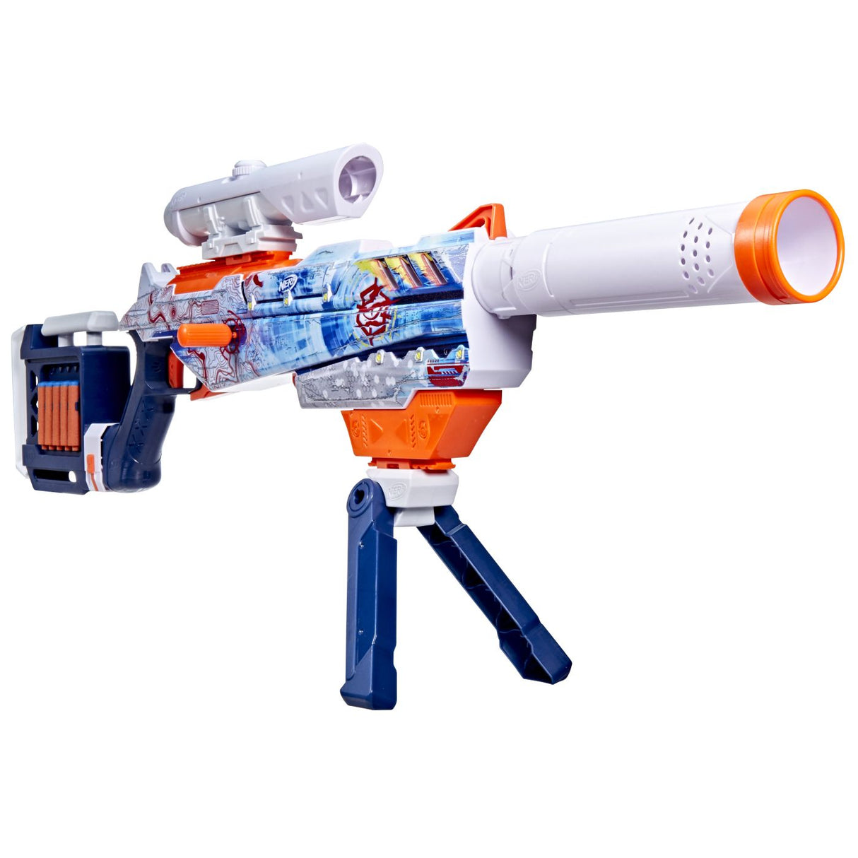 NERF BLASTER LOADOUT ARCTIC ZEROSTRIKER