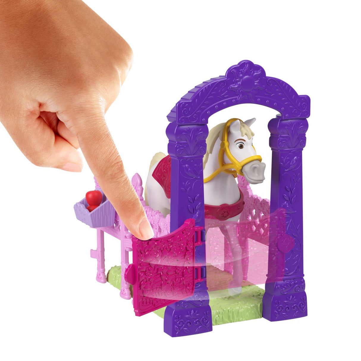 DISNEY PRINCESS SET DE JOACA GRAJDUL REGAL AL LUI RAPUNZEL PAPUSA SI ACCESORII