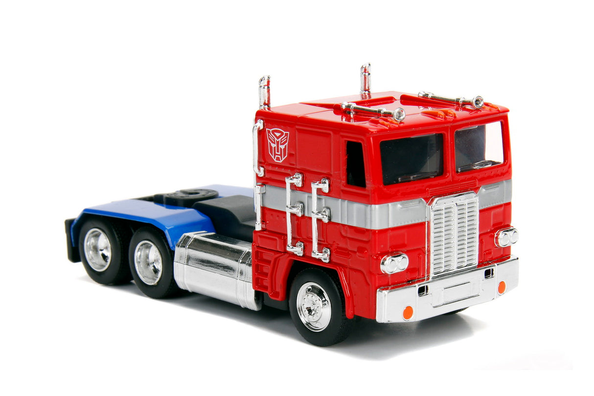 MASINUTA METALICA TRANSFORMERS G1 OPTIMUS PRIME SCARA 1 LA 32