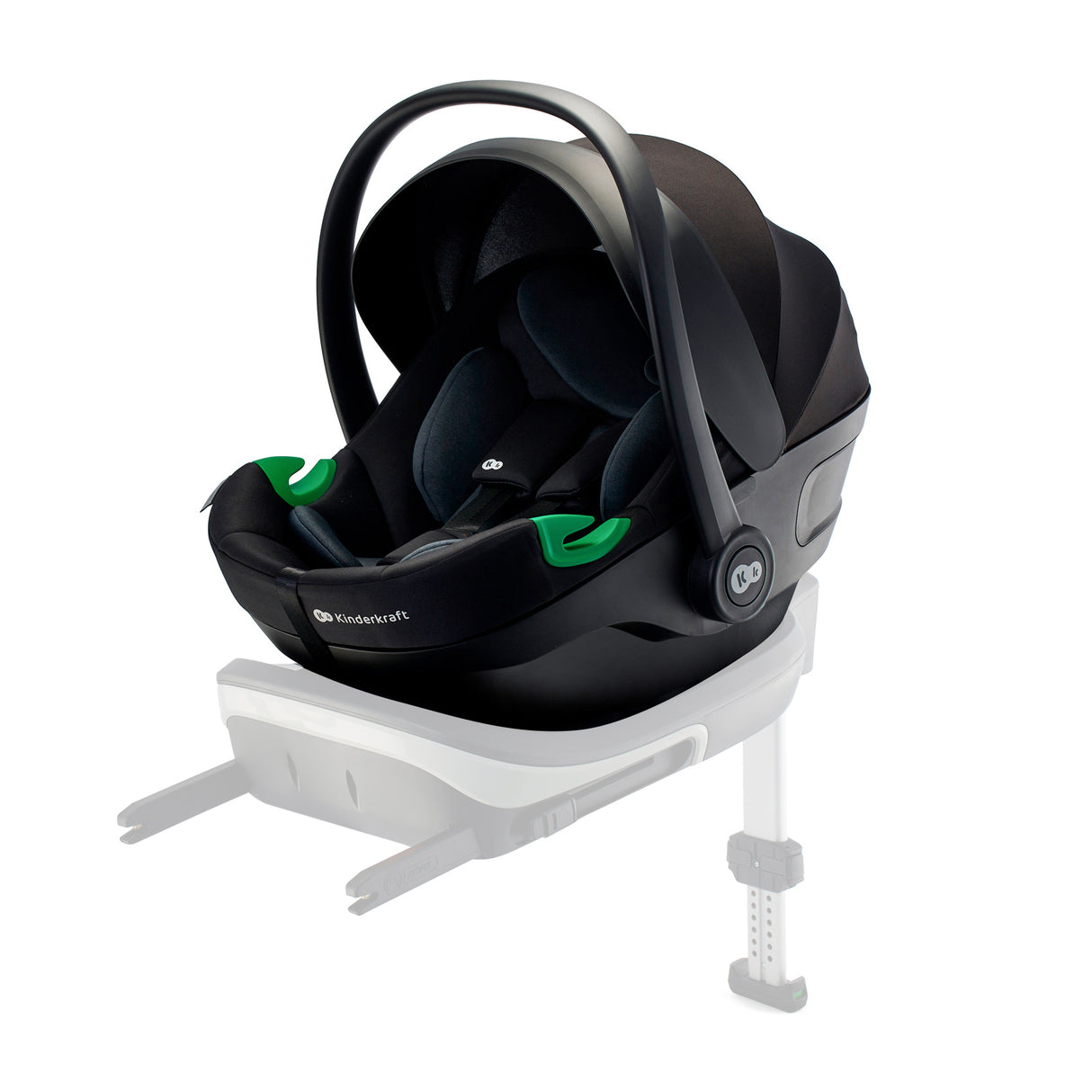 SCOICA AUTO KINDERKRAFT I-CARE I-SIZE 40-87 CM, RWF, GRAPHITE BLACK