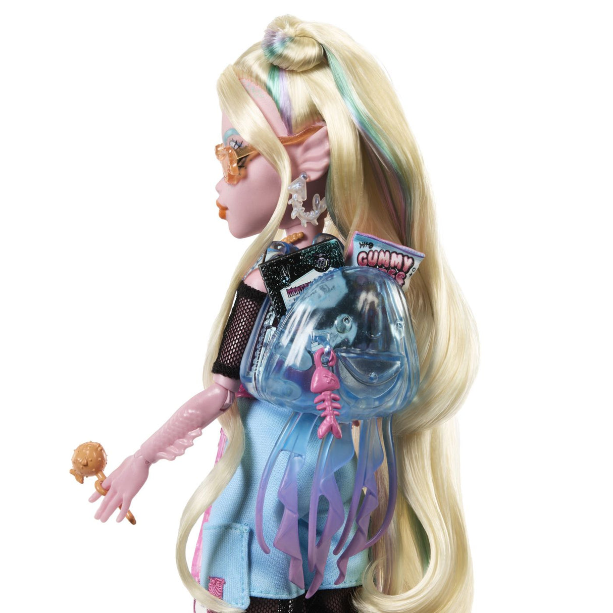 MONSTER HIGH PAPUSA LAGOONA BLUE SI PESTISORUL NEPTUNA