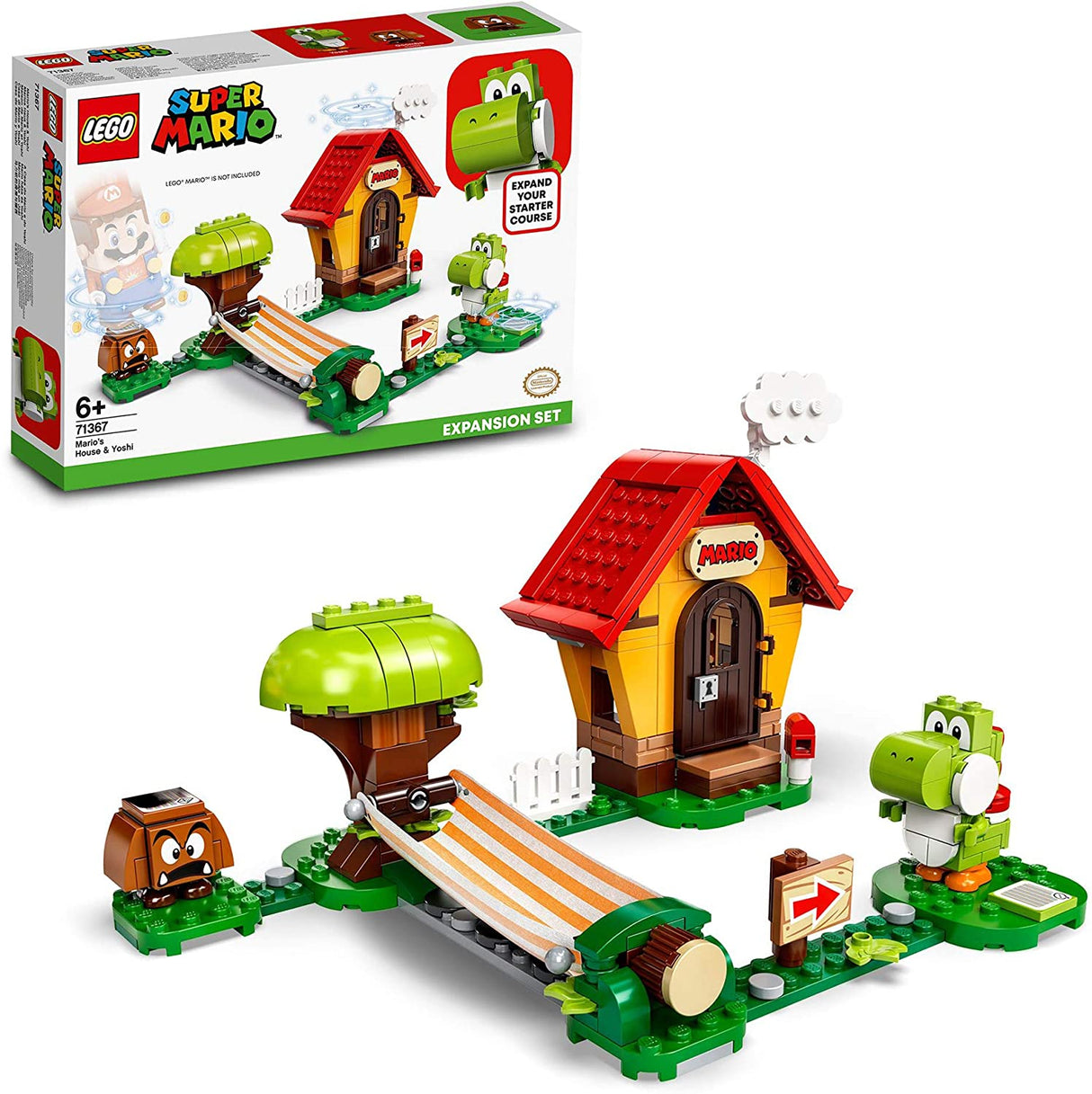 LEGO SUPER MARIO SET DE EXTINDERE CASA LUI MARIO SI YOSHI 71367