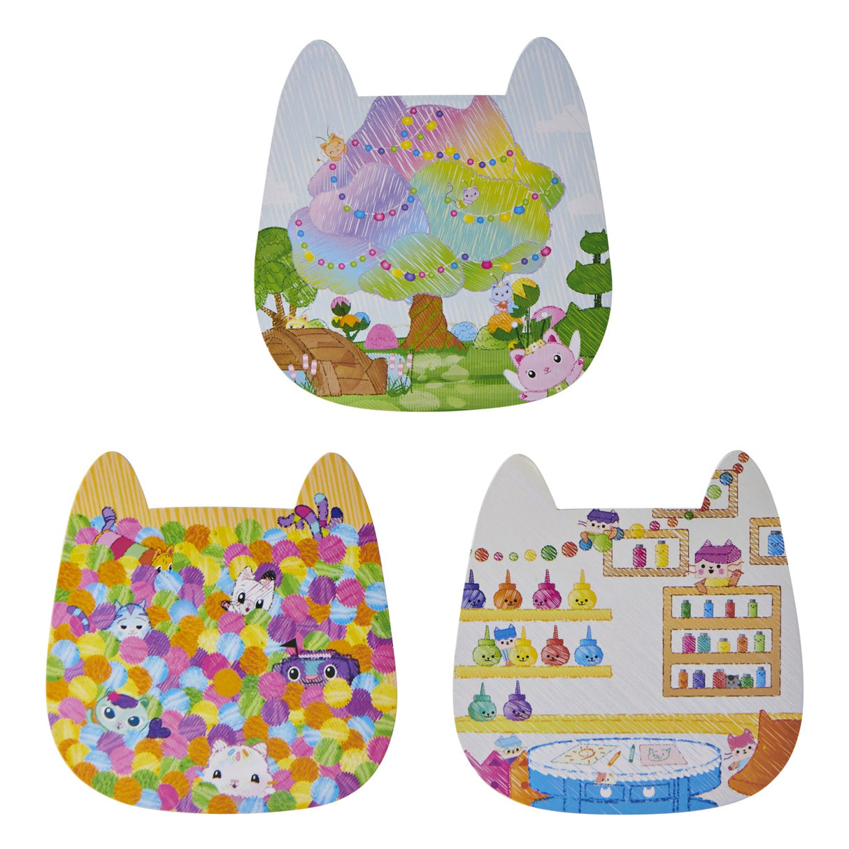 GABBYS DOLLHOUSE PAPUSA GABBY SI SET DE CREATIE