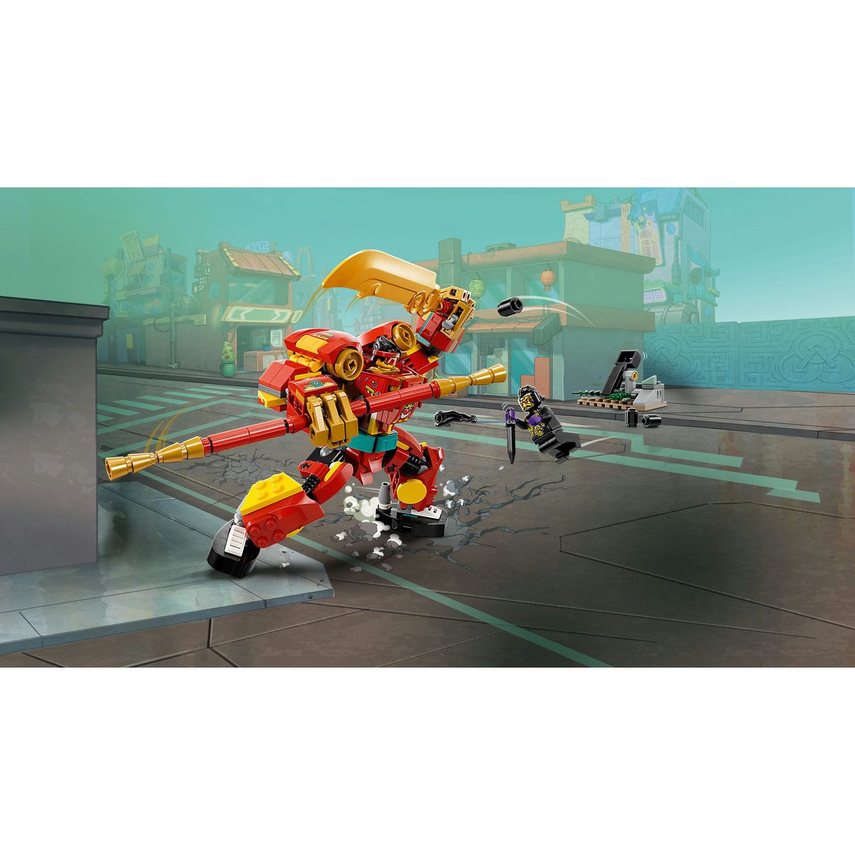 LEGO MONKIE KID ROBOTUL MULTIFUNCTIONAL AL LUI MONKIE KID 80040