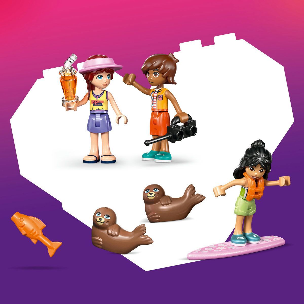 LEGO FRIENDS CASA PE PLAJA CU FOCI 42699