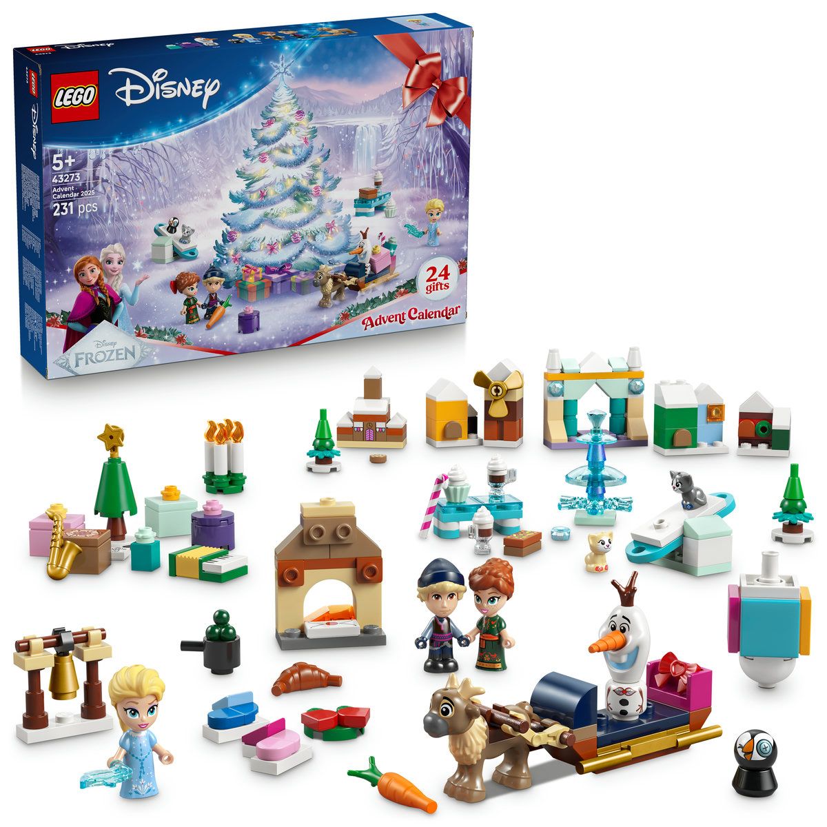 LEGO DISNEY REGATUL DE GHEATA CALENDAR DE ADVENT 43273