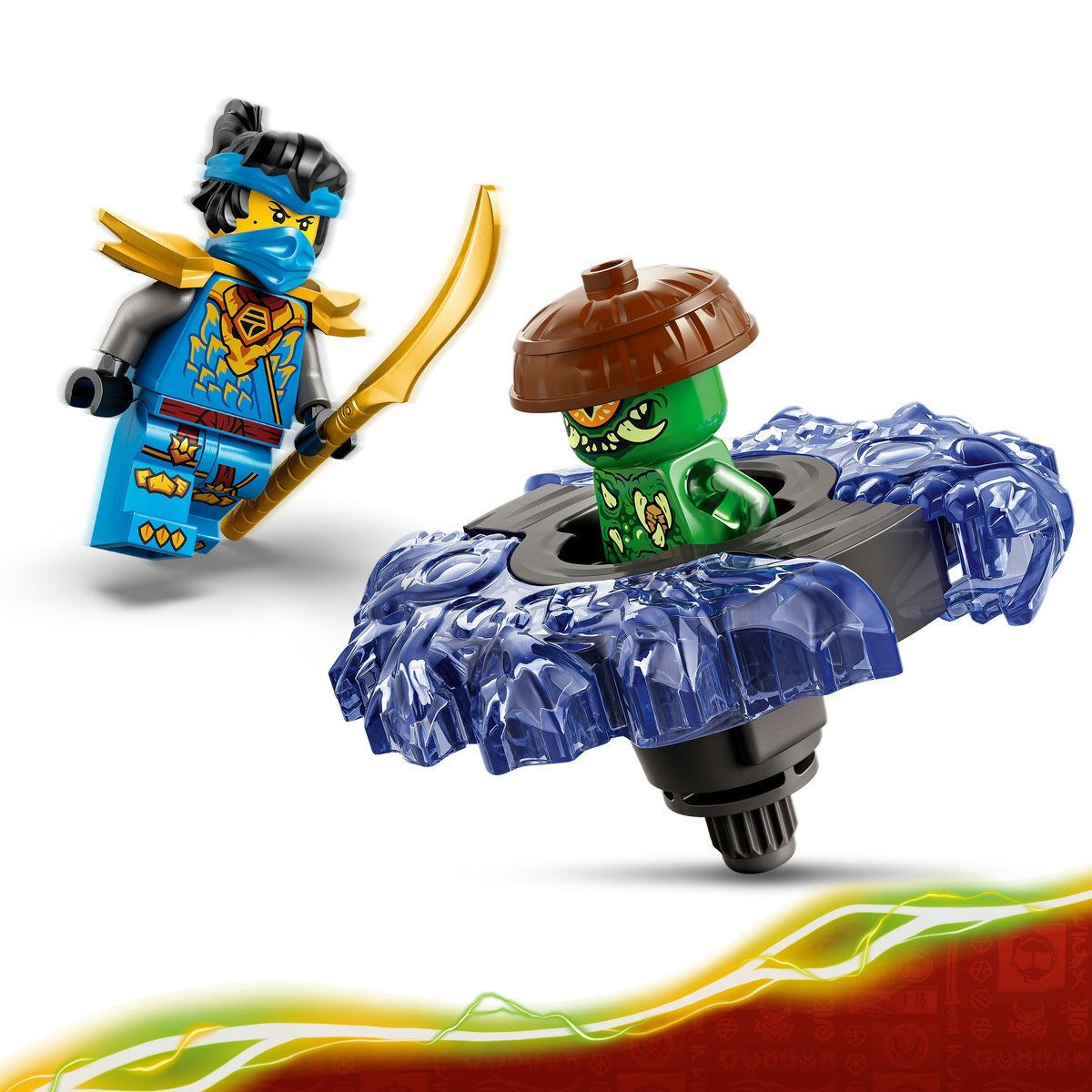 LEGO NINJAGO NYA VS SPINNERUL MONSTRU CU MUTATII 71849