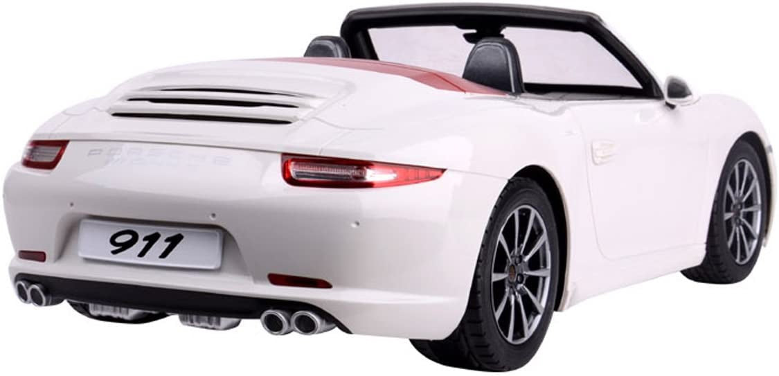 MASINA CU TELECOMANDA PORSCHE CARRERA S ALB CU SCARA 1 LA 12