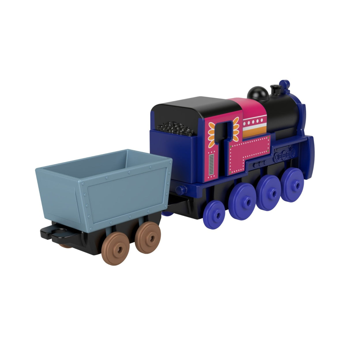 THOMAS LOCOMOTIVA CU VAGON PUSH ALONG ASHIMA