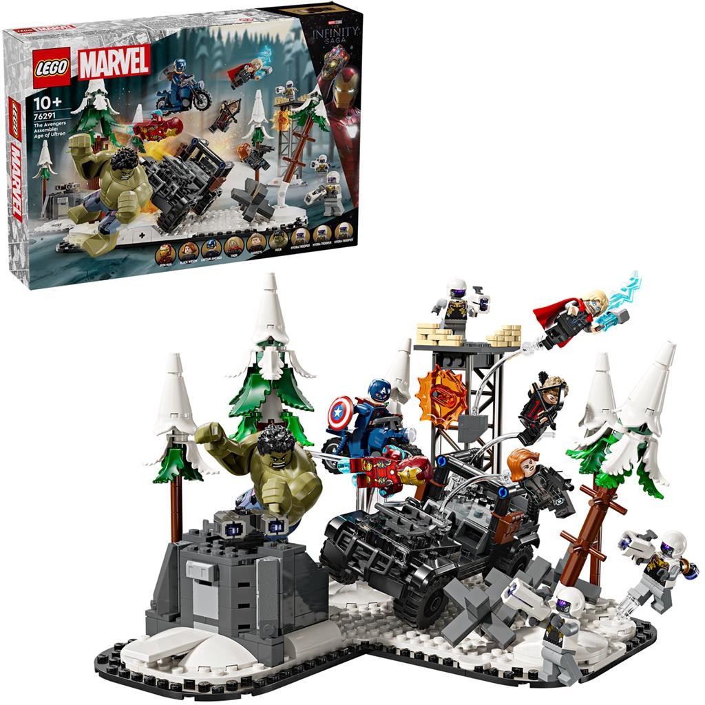 LEGO MARVEL RAZBUNATORII REUNITI SUB SEMNUL LUI ULTRON 76291