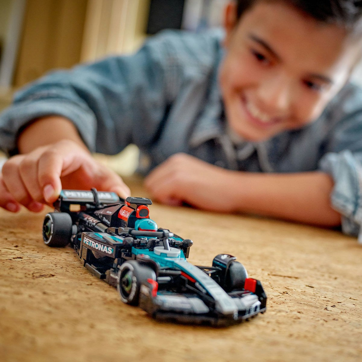 LEGO SPEED CHAMPIONS MASINA DE CURSE F1 MERCEDES AMG W15 77244