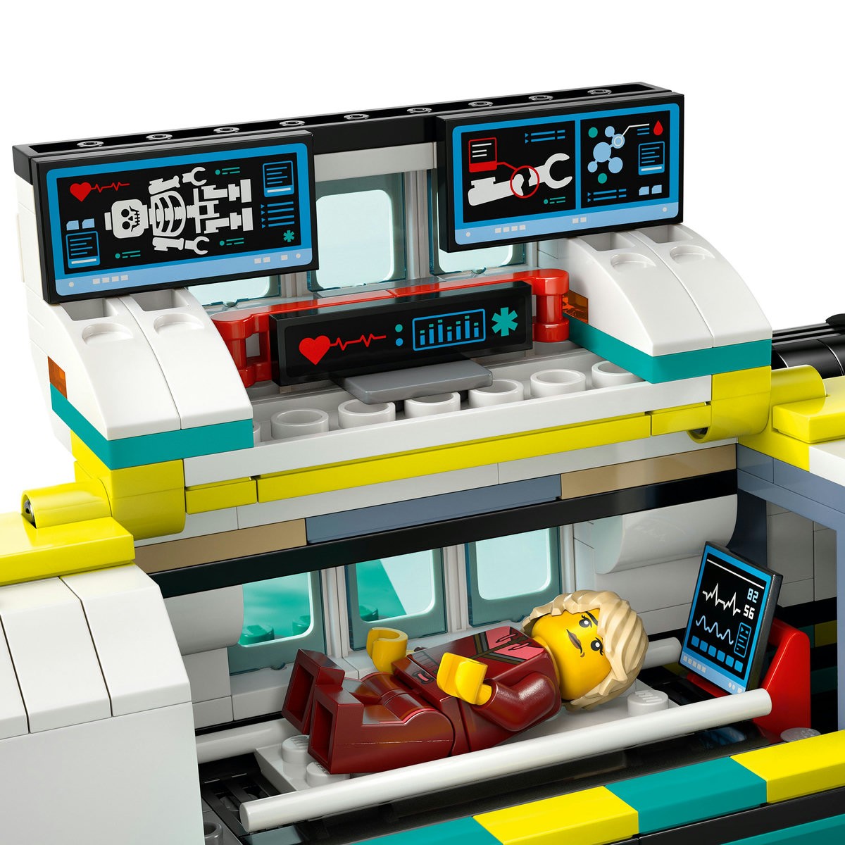 LEGO CITY AVION AMBULANTA PENTRU URGENTE 60465