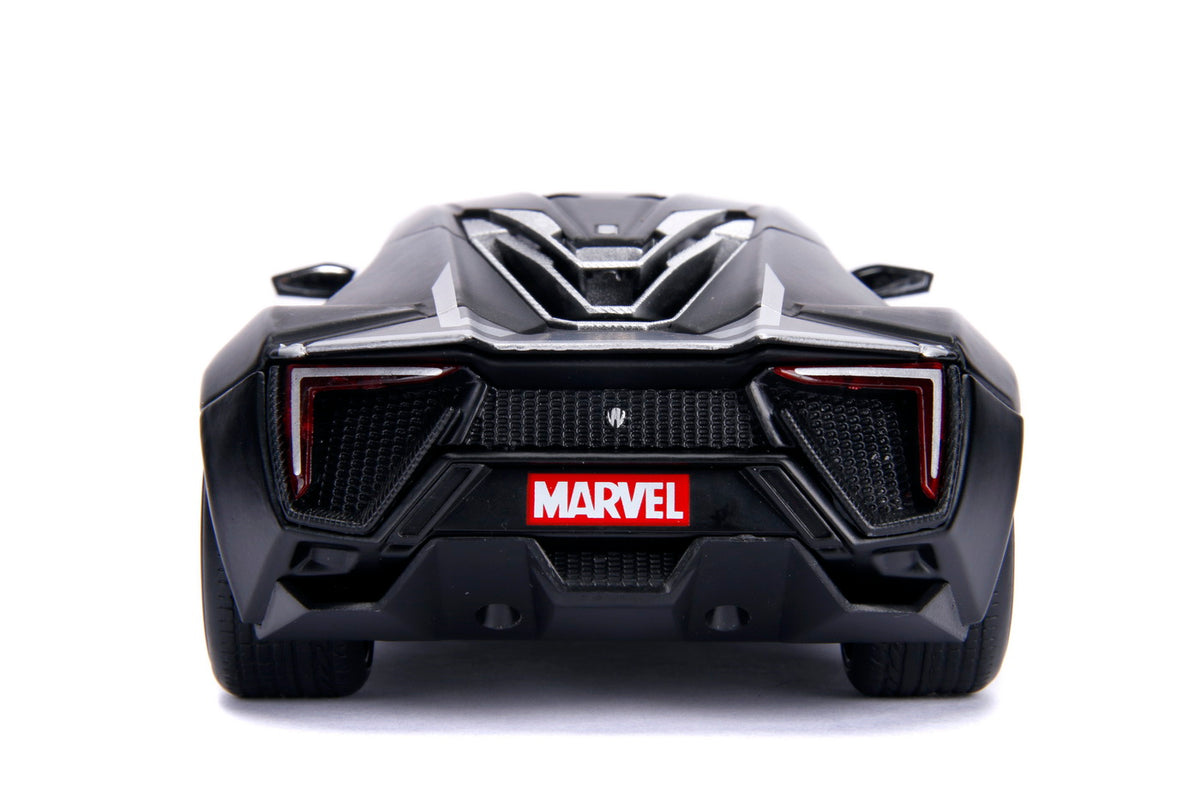 MASINUTA MARVEL AVENGERS LYKAN HYPERSPORT BLACK PANTHER SCARA 1 LA 24