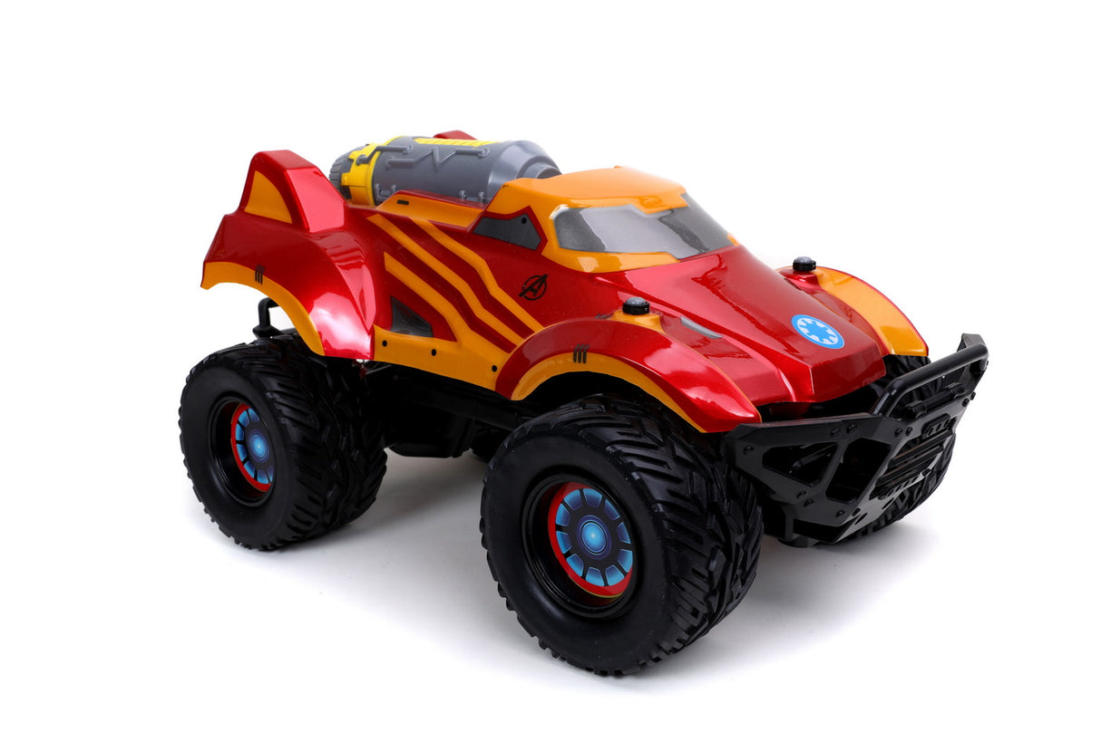 MASINUTA CU TELECOMANDA MARVEL RC IRON THRUSTER SCARA 1:14