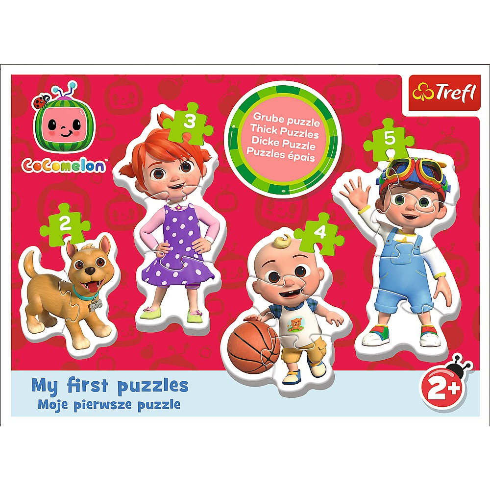PUZZLE TREFL BABY CLASIC COCOMELON LA JOACA 14 PIESE