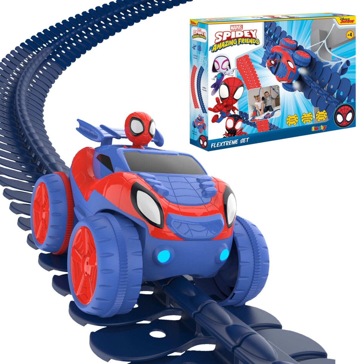 SMOBY SPIDEY CIRCUIT FLEXTREME SET SPIDEY