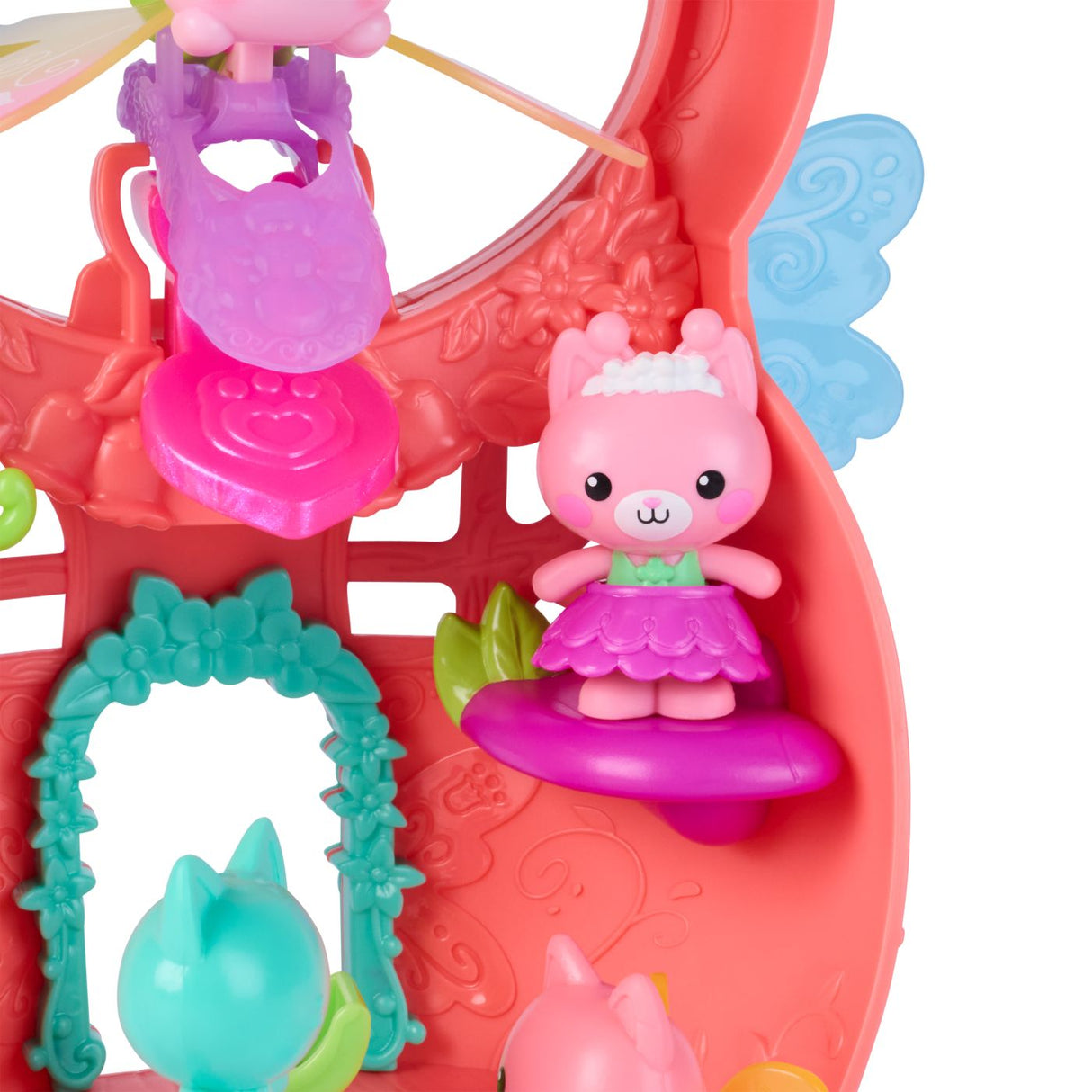GABBYS DOLLHOUSE FAIRYLANDIA SET DE JOACA ZANA PISICUTEI CU FIGURINE SI ACCESORII