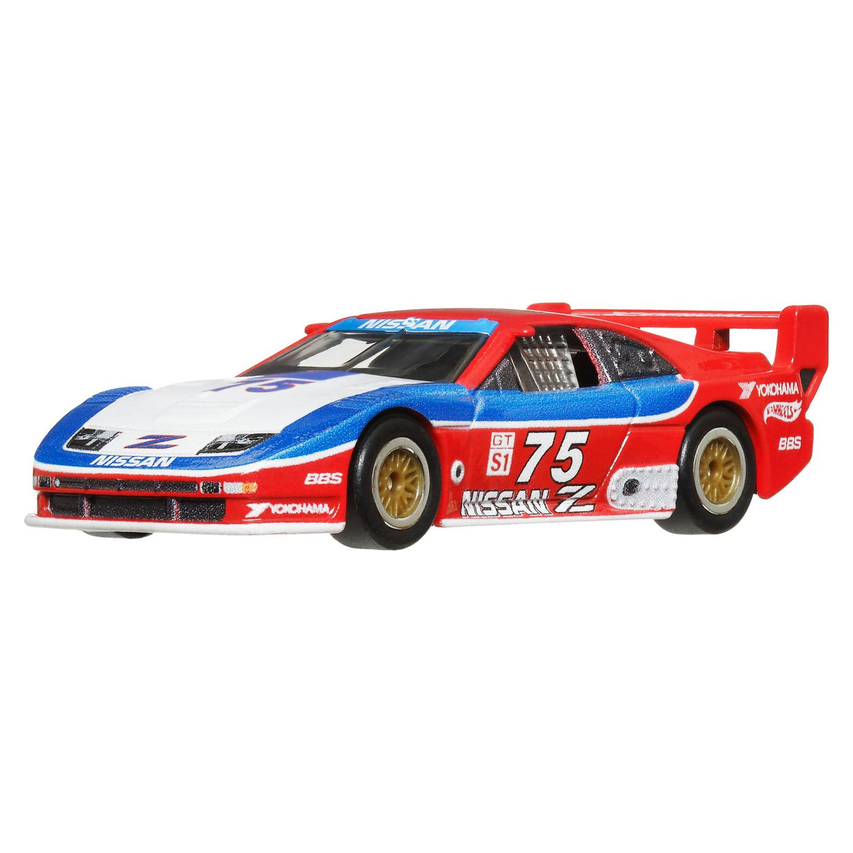 HOT WHEELS TRANSPORTATOR EURO HAULER CU MASINUTA NISSAN 300 ZX GTS SCARA 1:64