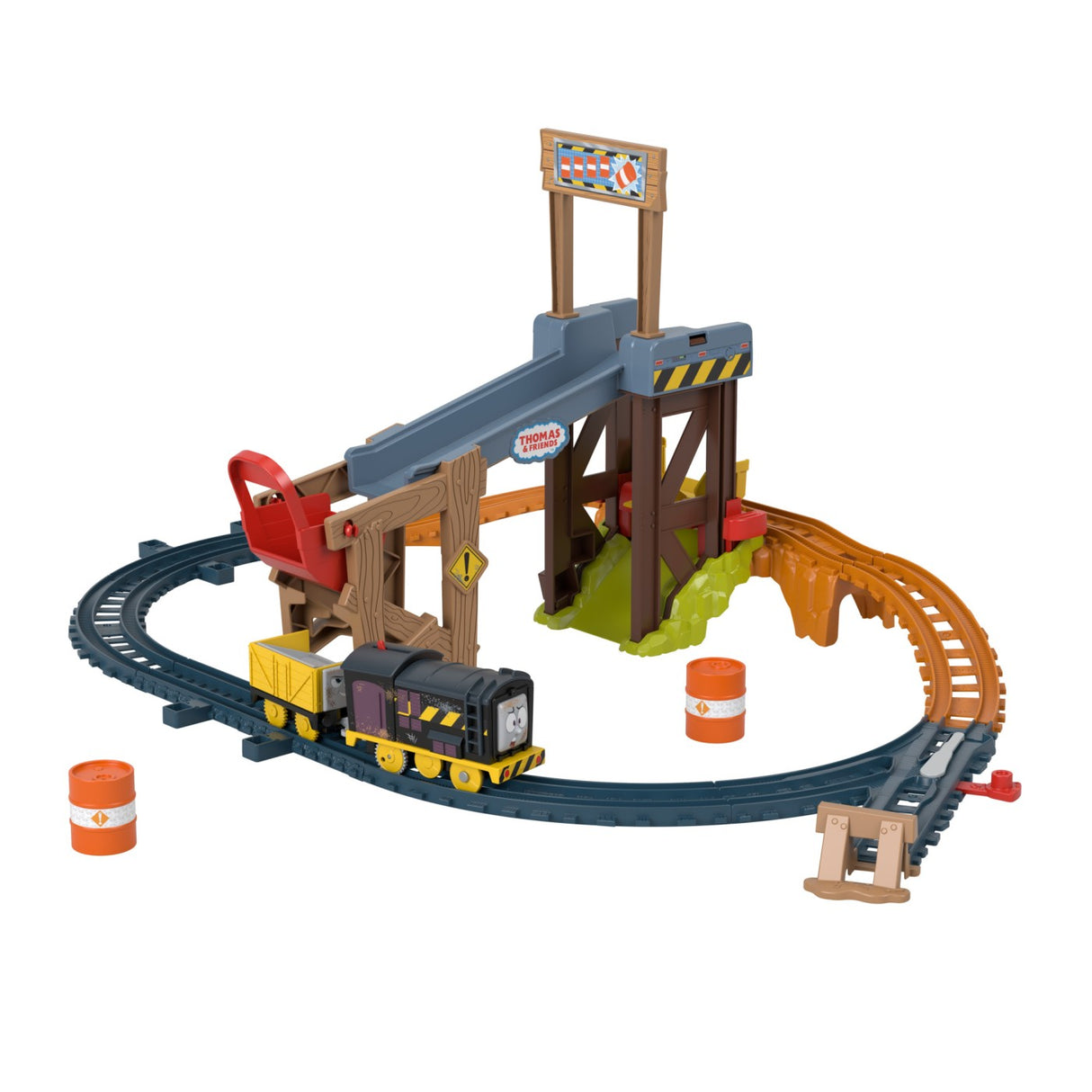THOMAS SET DE CONSTRUCTIE RIDICA SI INCARCA MARFA CU DIESEL