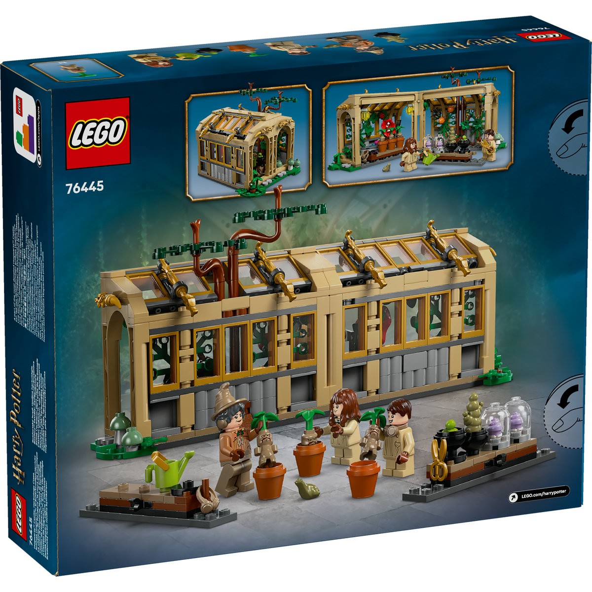 LEGO HARRY POTTER CASTELUL HOGWARTS LECTIA DE IERBOLOGIE 76445