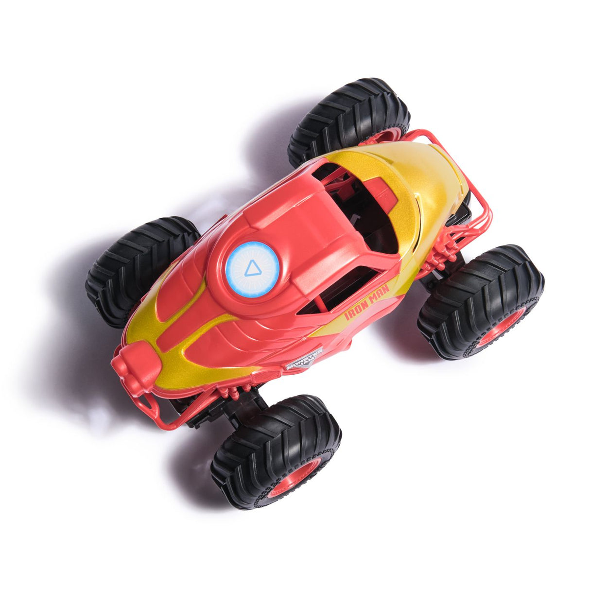 MONSTER JAM MARVEL CAMION GIGANT CU TELECOMANDA IRON MAN SCARA 1 LA 24