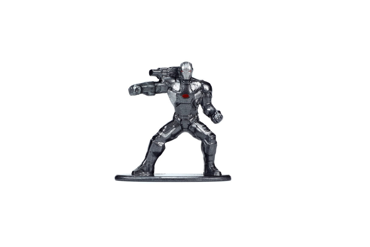JADA MARVEL MASINUTA METALICA FORD MUSTANG SCARA 1:32 SI FIGURINA METALICA WAR MACHINE
