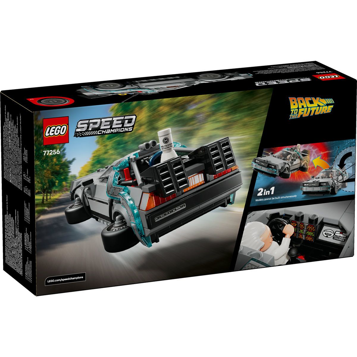 LEGO SPEED CHAMPIONS MASINA TIMPULUI DIN INAPOI IN VIITOR 77256
