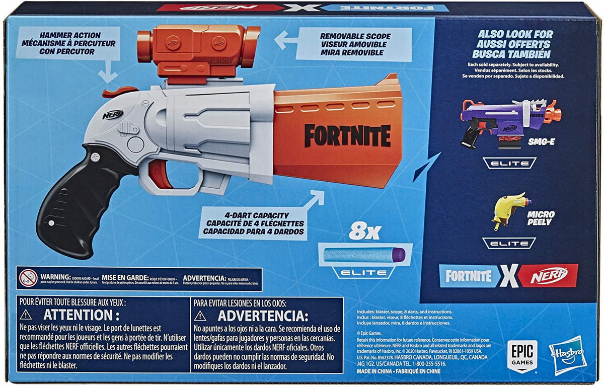 NERF BLASTER FORTNITE FN SR