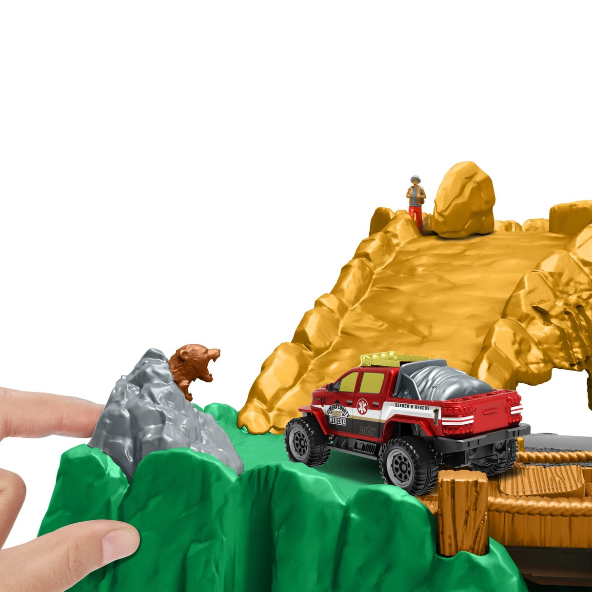 MATCHBOX SET ACTION DRIVERS CANIONUL CU SUNETE SI LUMINI