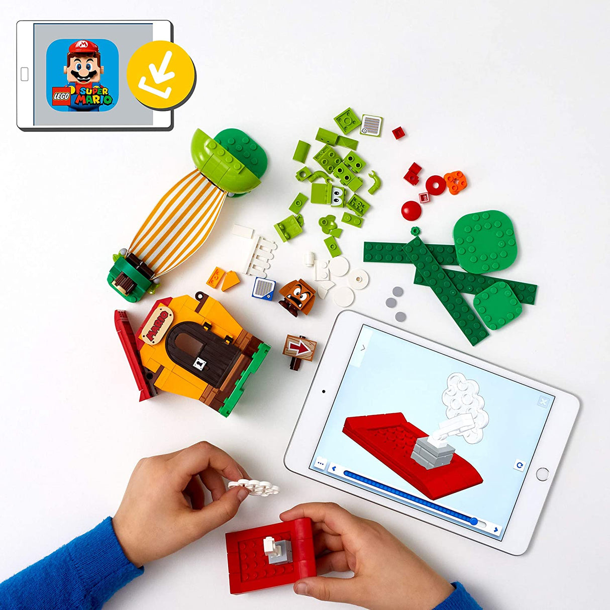 LEGO SUPER MARIO SET DE EXTINDERE CASA LUI MARIO SI YOSHI 71367