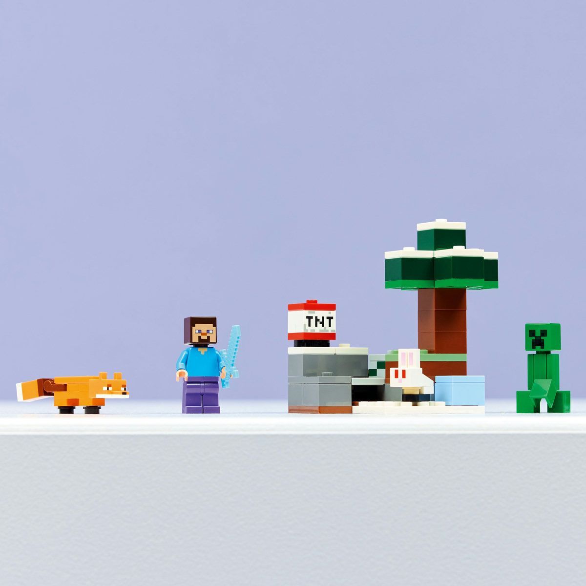 LEGO MINECRAFT AVENTURA DIN TAIGA A LUI STEVE 21583