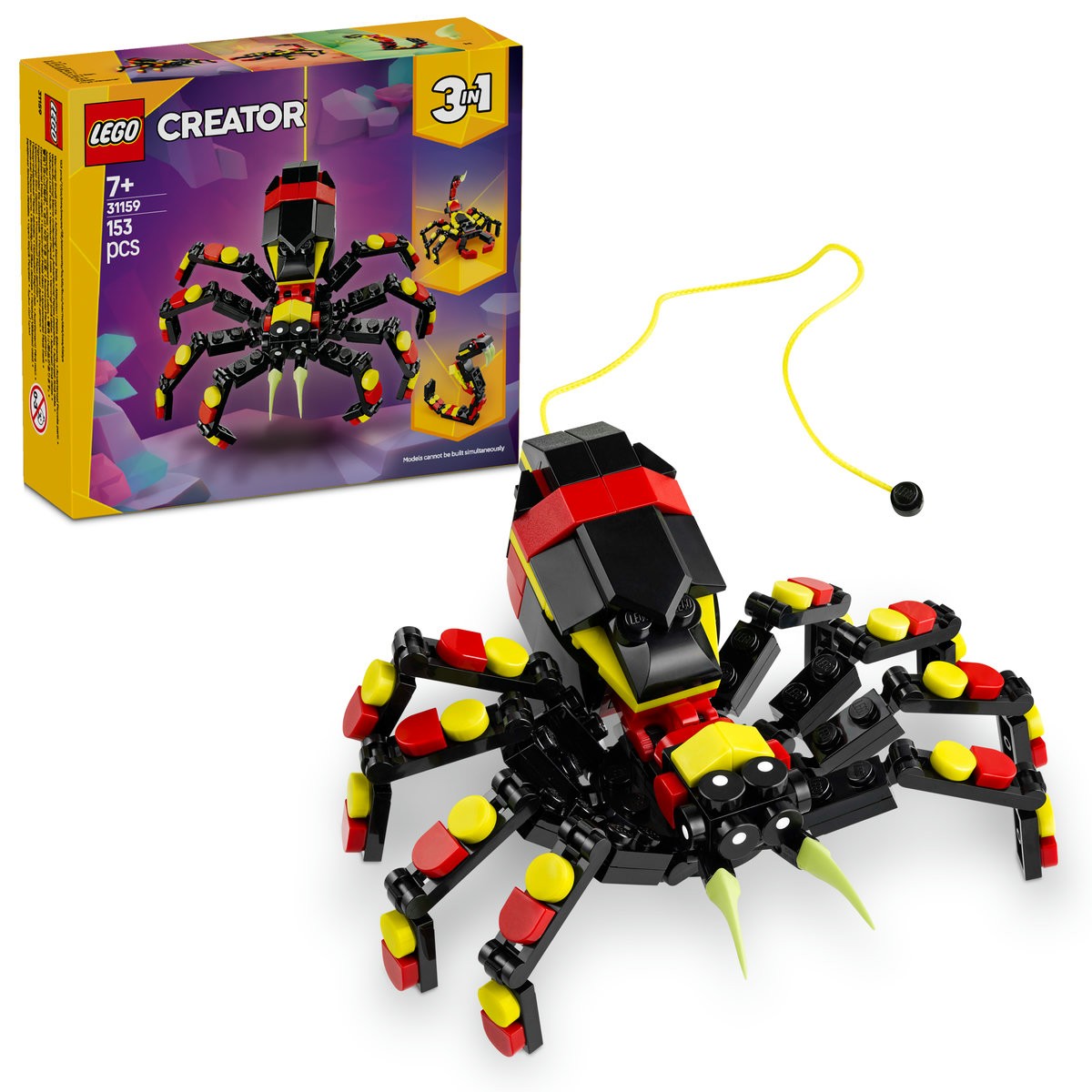 LEGO CREATOR ANIMALE SALBATICE: PAIANJEN SURPRINZATOR 31159