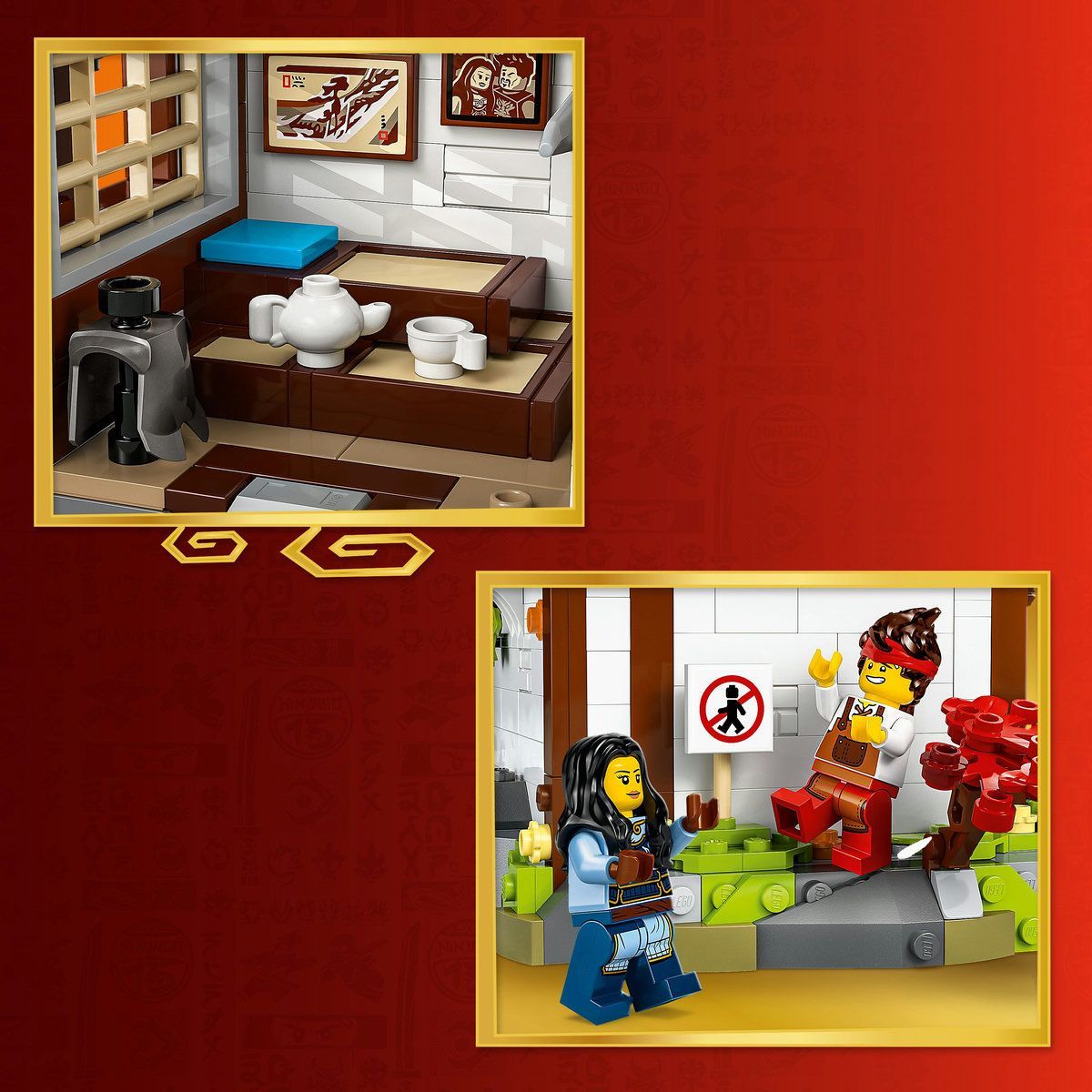 LEGI NINJAGO FIERARUL PATRU ARME LA A 15 A ANIVERSARE 71858