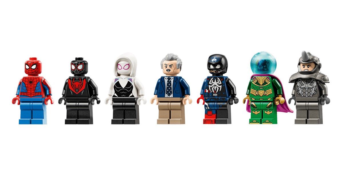 LEGO MARVEL OMUL PAIANJEN VS MYSTERIO DAILY BUGLE 76342