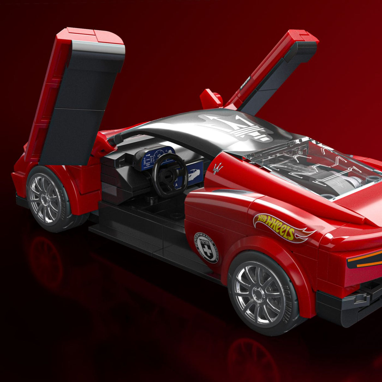 HOT WHEELS SPEED SERIES SET DE CONSTRUCTII MASERATI MC20