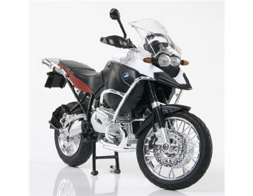 MOTOCICLETA METALICA BMW RS1200 GS ROSU SCARA 1 LA 9