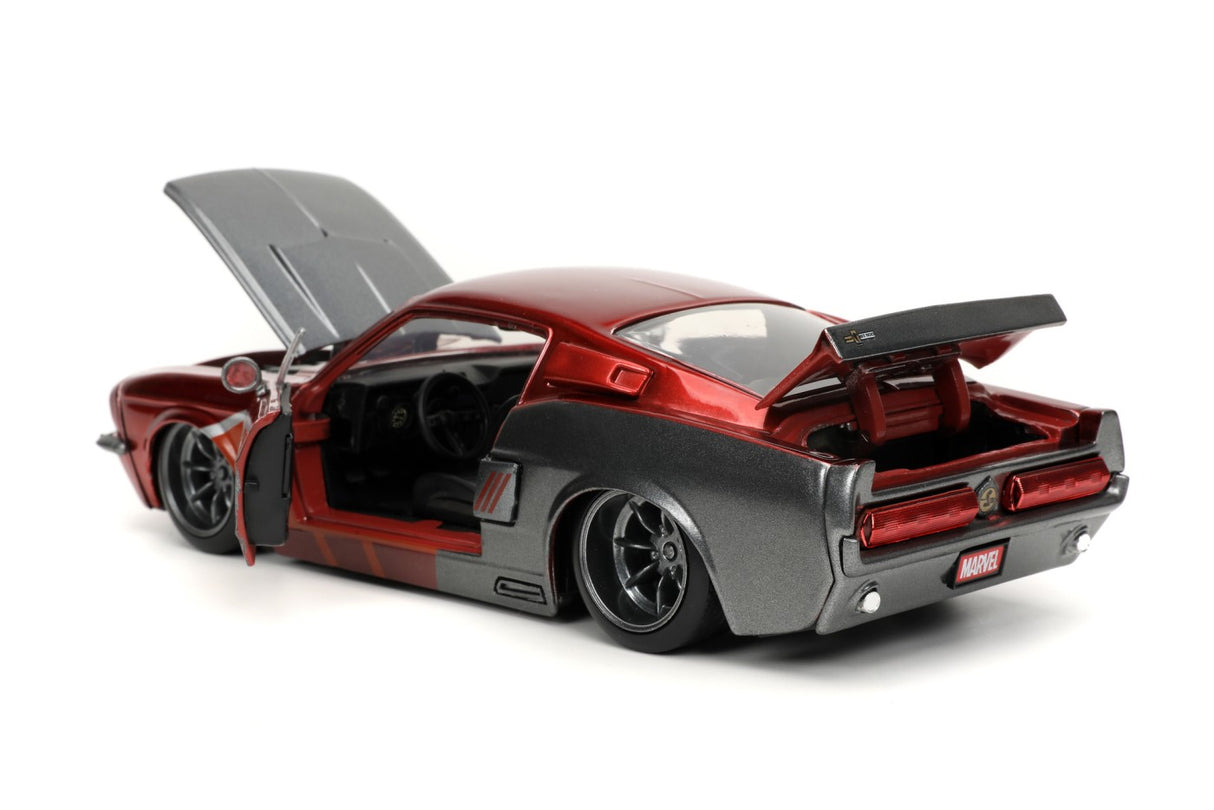 JADA MARVEL FORD MUSTANG 1967 SCARA 1:24