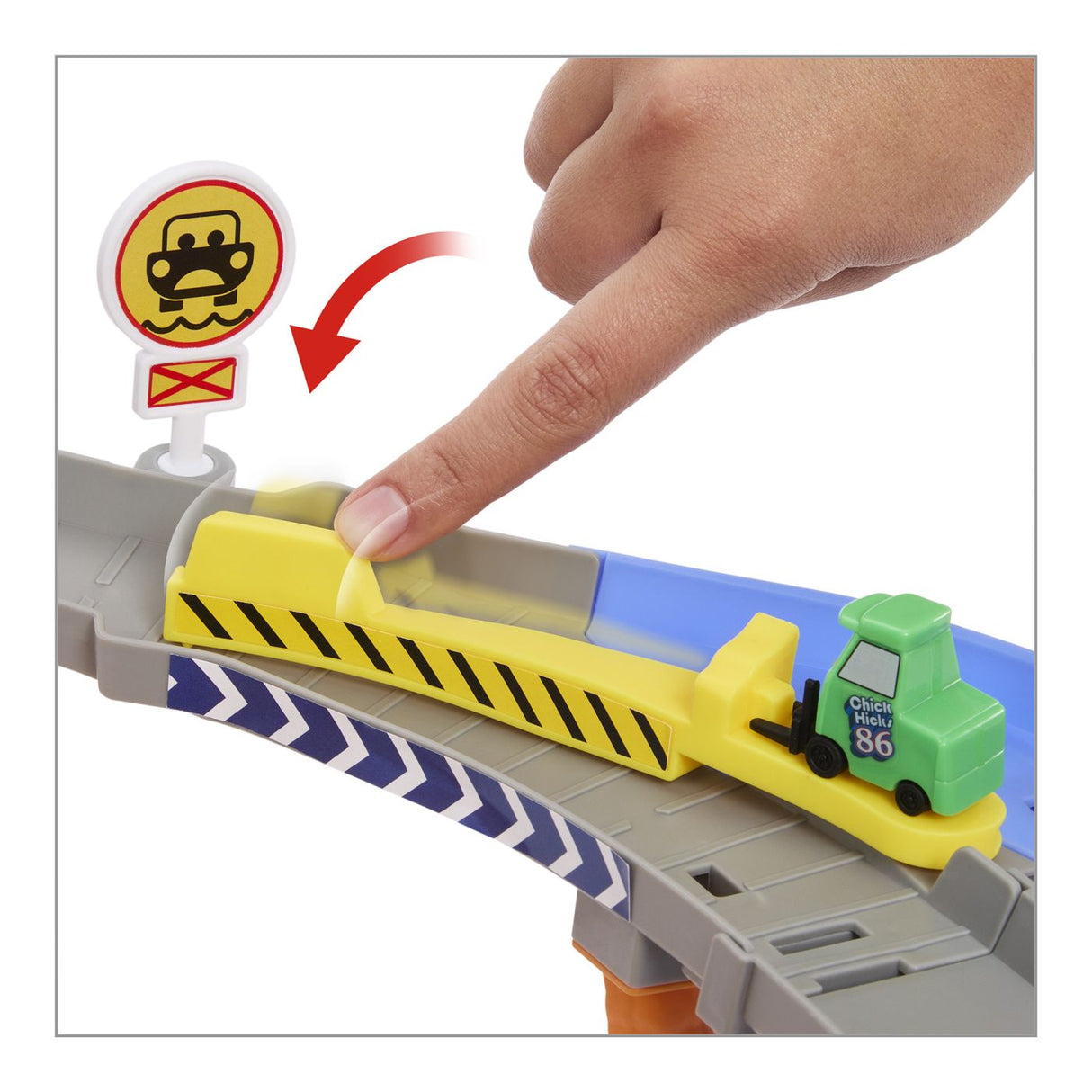 CARS RACE AND RESCUE SET DE JOACA CURCUIT DE SALVARE SI 3 MASINUTE METALICE