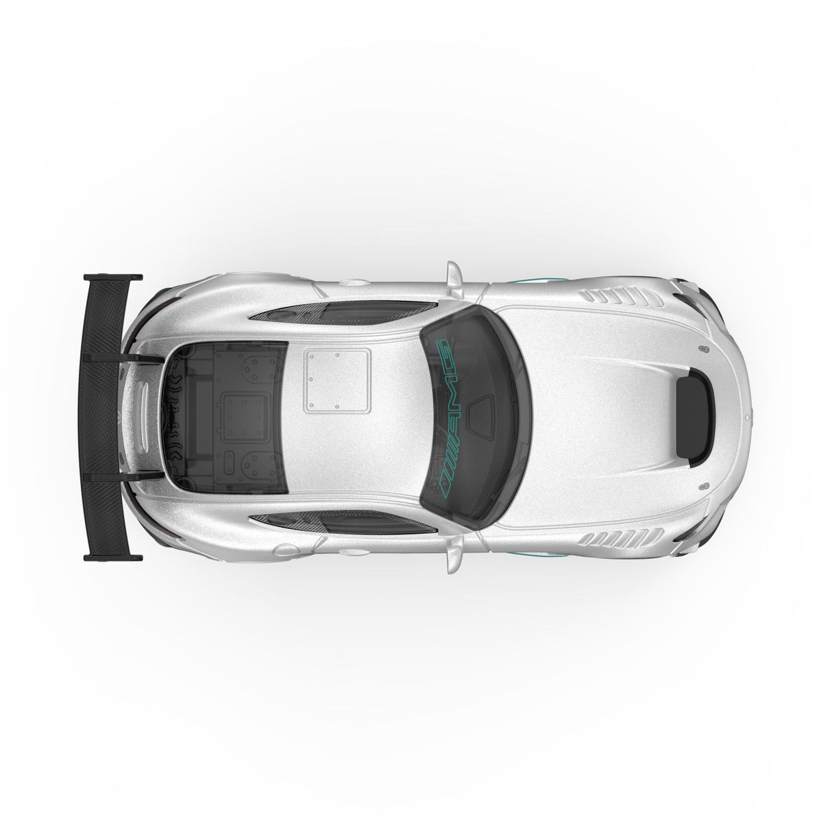MASINUTA METALICA MERCEDES AMG SCARA 1 LA 43