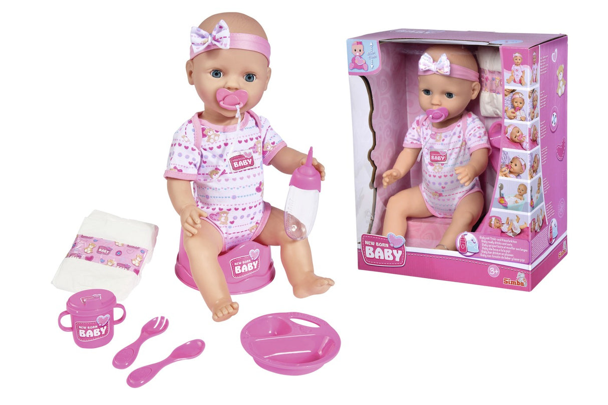 NEW BORN BABY SET BEBELUS ROZ