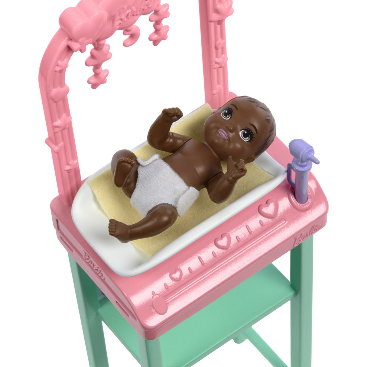 BARBIE CARIERE SET MOBILIER CU PAPUSA DOCTOR PEDIATRU BLONDA