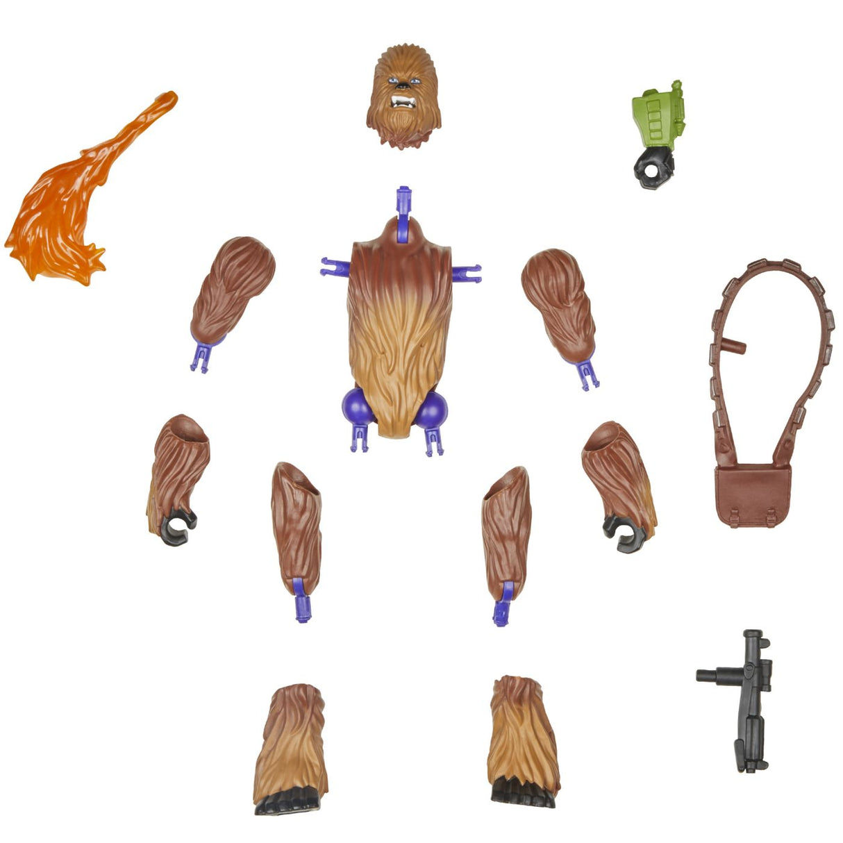 STAR WARS MIX MASHERS SET FIGURINA CHEWBACCA 12CM SI ACCESORII