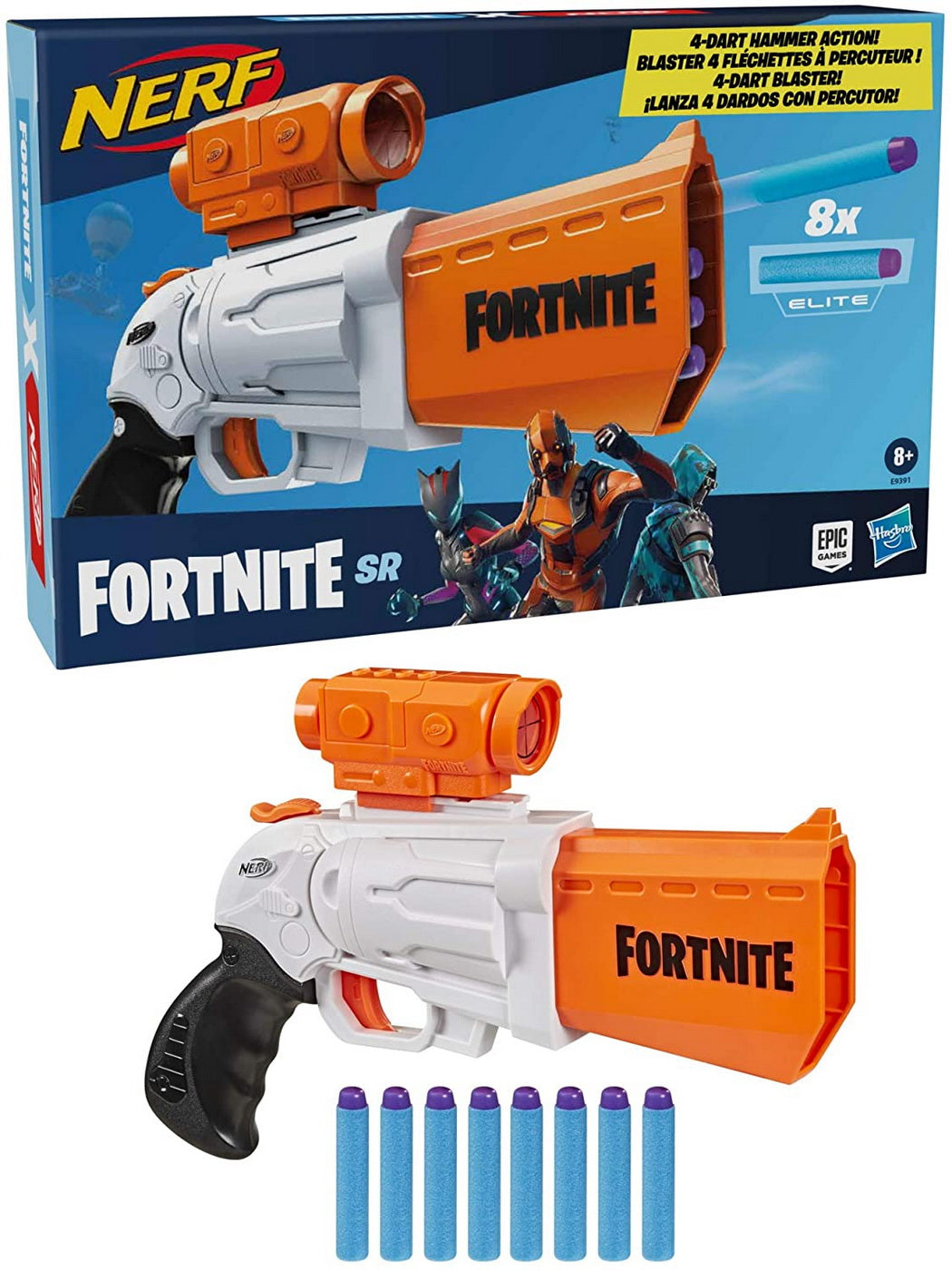 NERF BLASTER FORTNITE FN SR