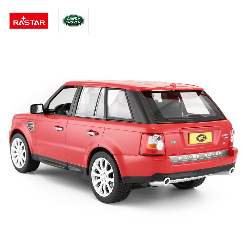 MASINA CU TELECOMANDA RANGE ROVER SPORT ROSU CU SCARA 1 LA 14