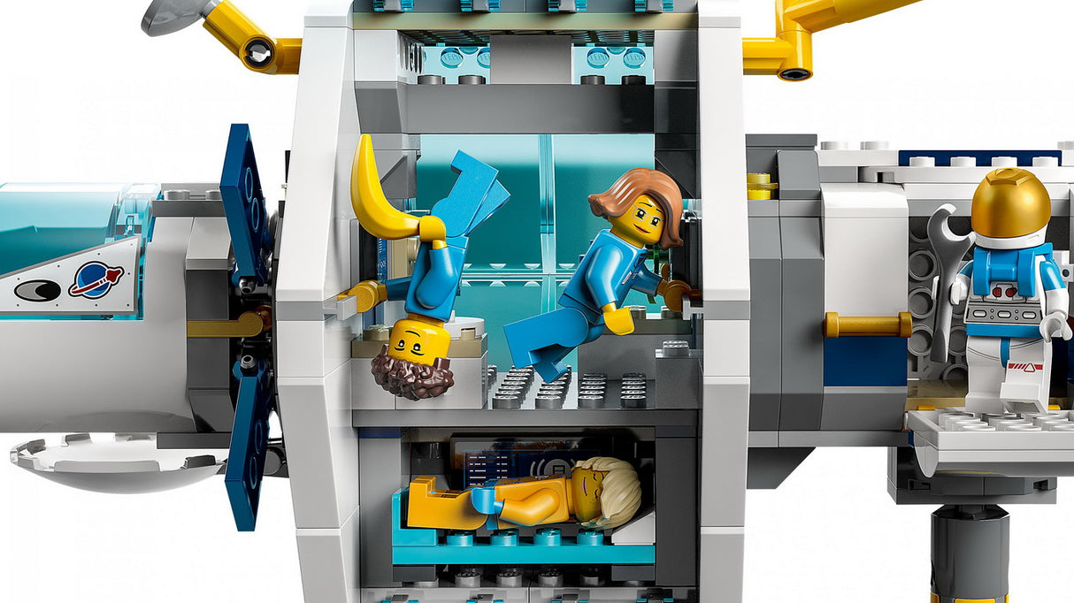 LEGO CITY STATIE SPATIALA SELENARA 60349