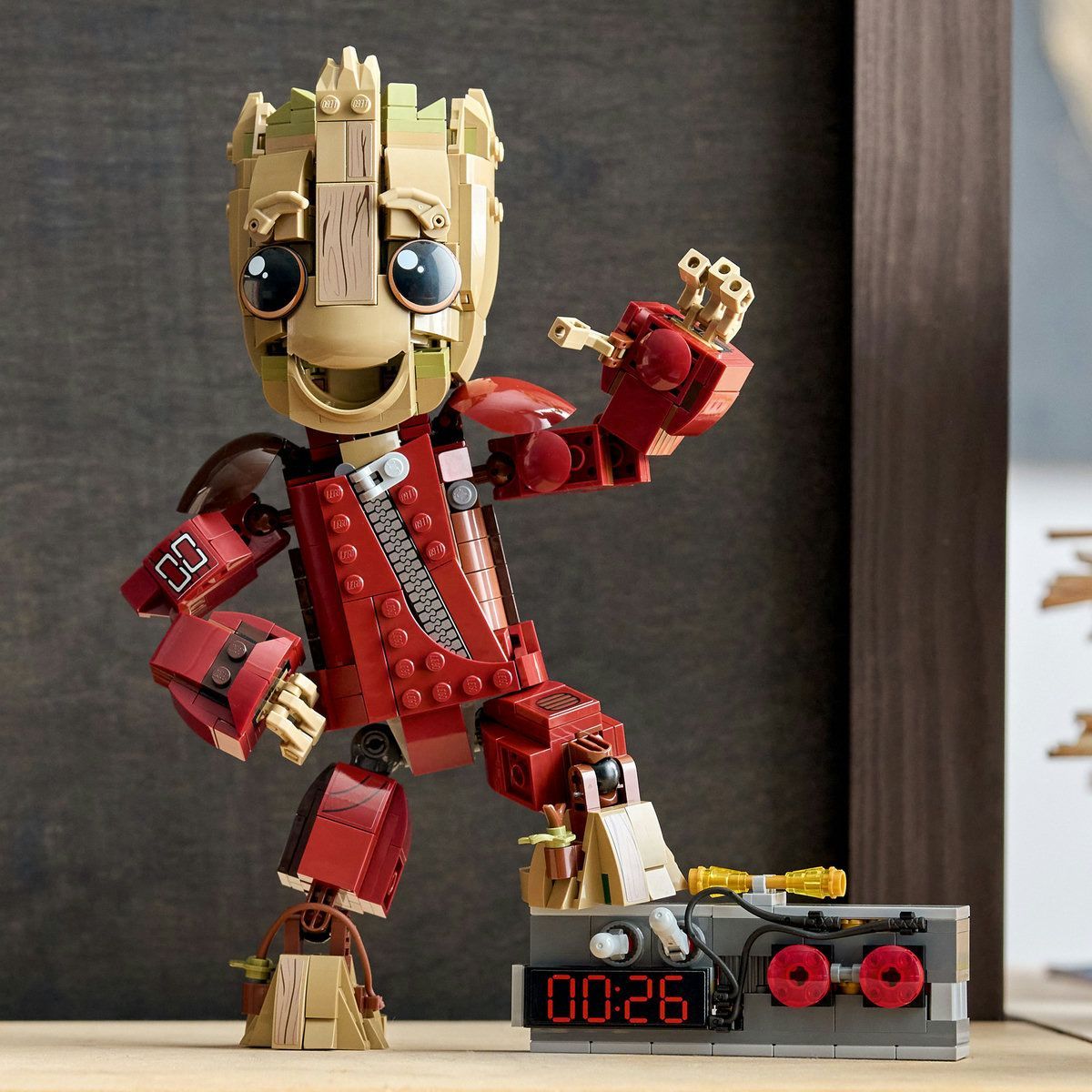 LEGO MARVEL GROOT IN UNIFORMA RAVAGER 76341