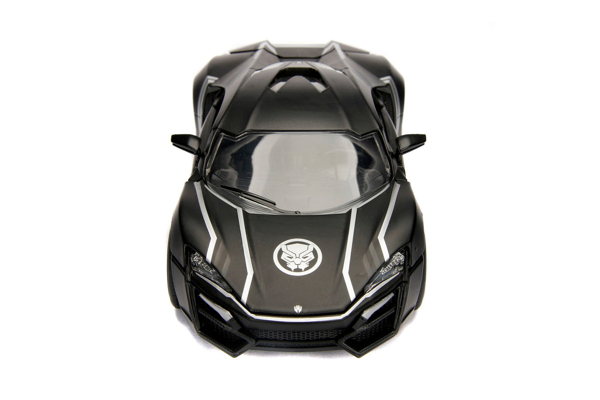 MASINUTA MARVEL AVENGERS LYKAN HYPERSPORT BLACK PANTHER SCARA 1 LA 24