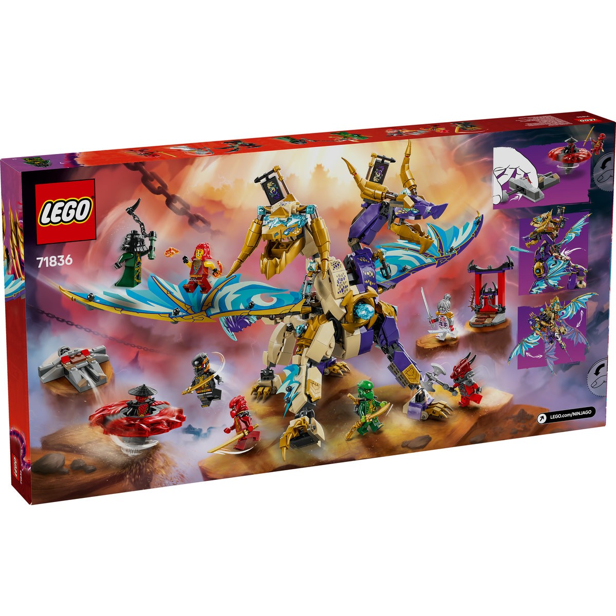 LEGO NINJAGO DRAGONUL CONCENTRARII ARC 71836