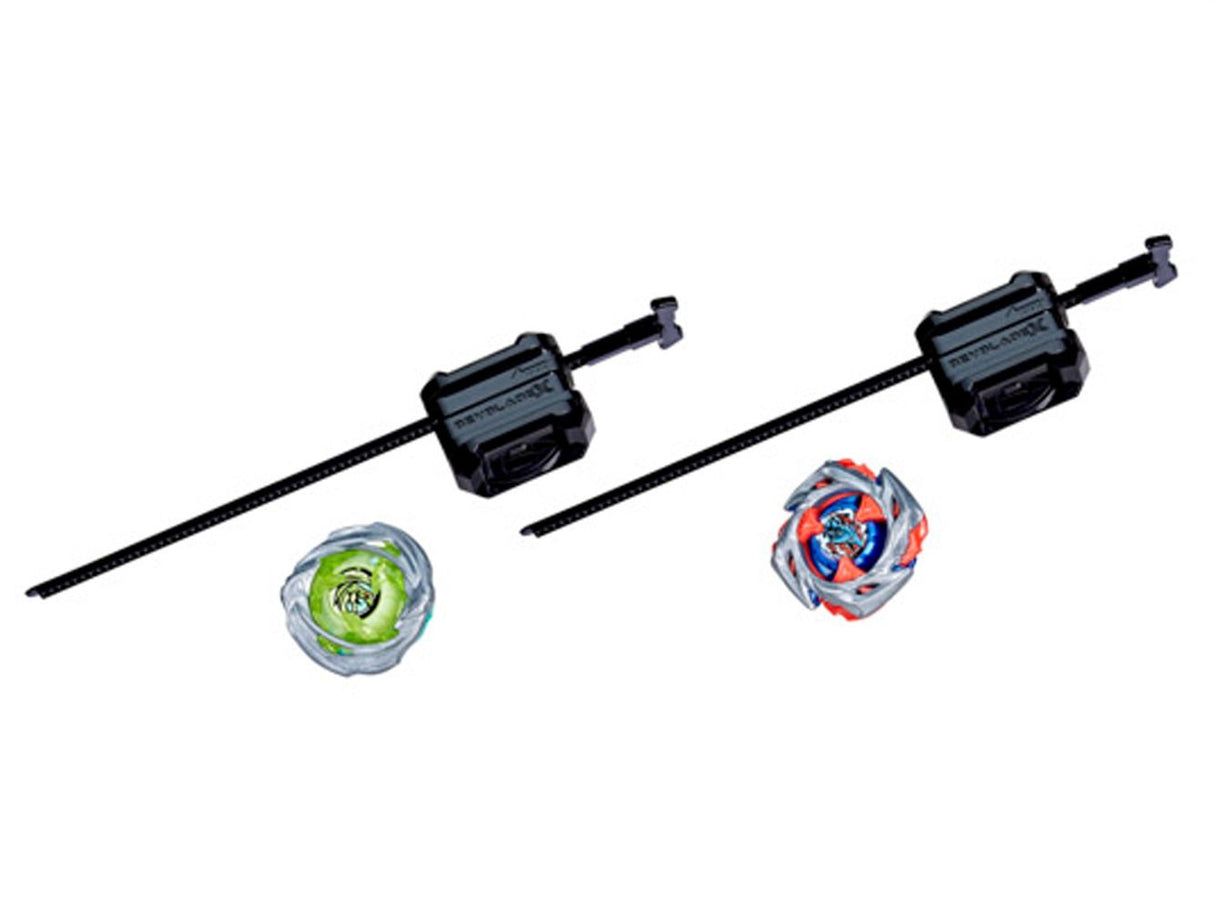 BEYBLADE X SET DE LUPTA DROP ATACK IMPACT DRAKE 9-60LR SI HOVER WYVERN 3-85N