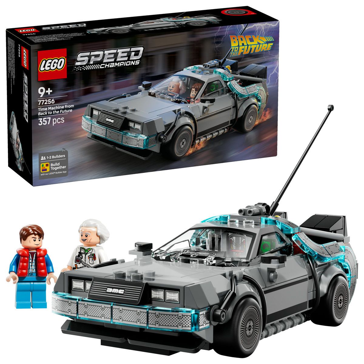 LEGO SPEED CHAMPIONS MASINA TIMPULUI DIN INAPOI IN VIITOR 77256